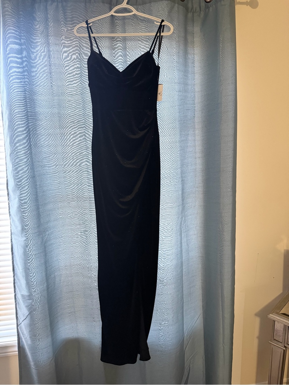 Black Velvet Gown